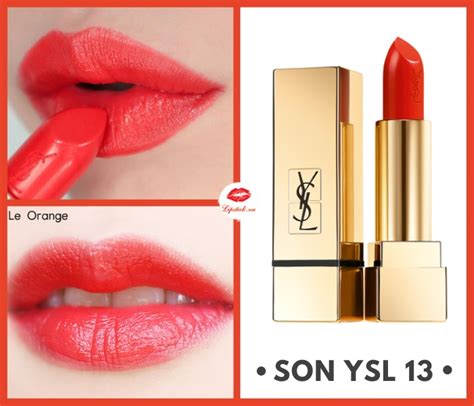 ysl màu 13|son ysl màu 13.